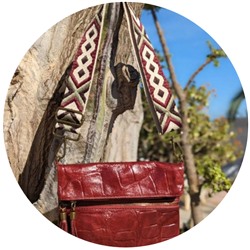 AB.Z · Pelle · 22-07 COCO/2 (290) BURDEOS - CINTURON BOLSOS (150)-6 (7) АКЦИЯ