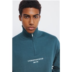 Jersey moda cuello cremallera