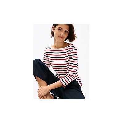 Stripe Boatneck T-Shirt