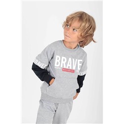 AHENGİM Kids Erkek Çocuk Eşofman Takımı Erkek Çocuk Takım Ak2231 1-2-10001003