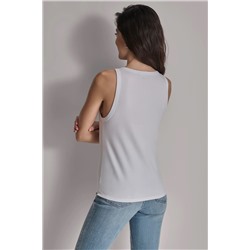 RHINESTONE STUD TANK