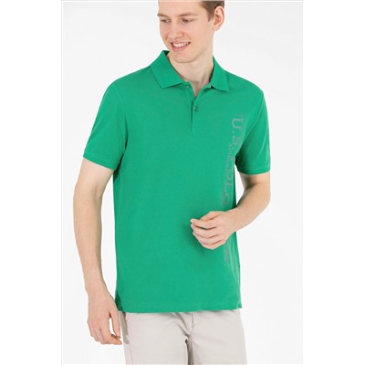 Erkek Yeşil Polo Yaka Tişört