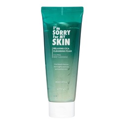 I'm Sorry for My Skin Relaxing Cica Cleansing Foam Успокаивающая пенка для умывания с экстрактом центеллы азиатской 150мл