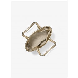 Jet Set Travel Extra-Small Metallic Top-Zip Tote Bag