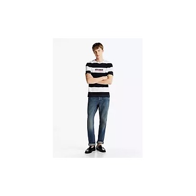 Hilfiger Box Logo Stripe T-Shirt
