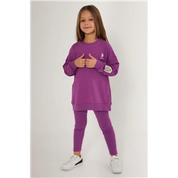 Kız Çocuk Violet Pijama Takımı