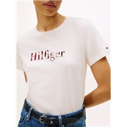 Plaid Hilfiger Logo T-Shirt