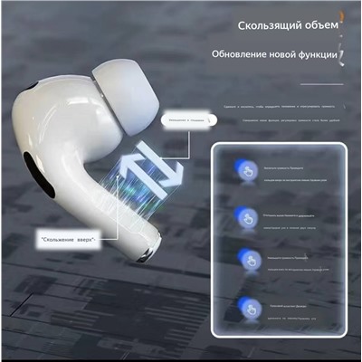 Наушники AirPod*s Pro   Отличная реплика с поддержкой всех функций оригинала