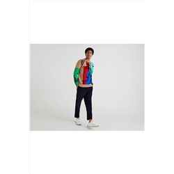 United Colors of Benetton Yüz Desenli Jcc Tasarım Kazak 122A103MK1035-553