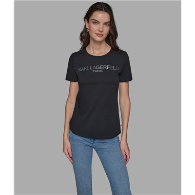 IRRIDESCENT LOGO TEE