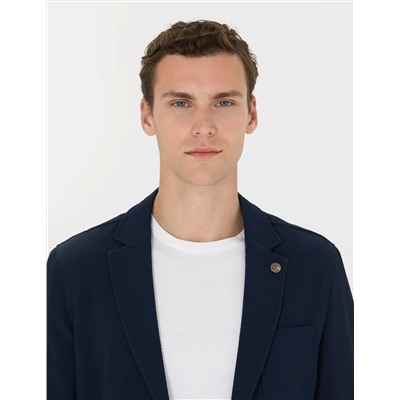 Lacivert Ekstra Slim Fit Blazer Ceket