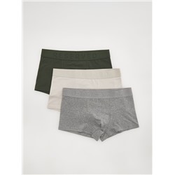 Boxershorts im Long-Fit, 3er-Pack
