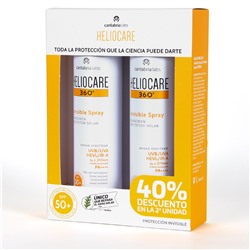 Heliocare 360 Spray Invisible SPF 50 Pack Duplo