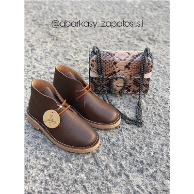 AB.Z. SAFARY PIEL DOLLAR FP marron+Ab.Zapatos PELLE 23-36 (500) taupe АКЦИЯ