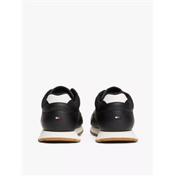 Leather-Mix Runner Sneaker