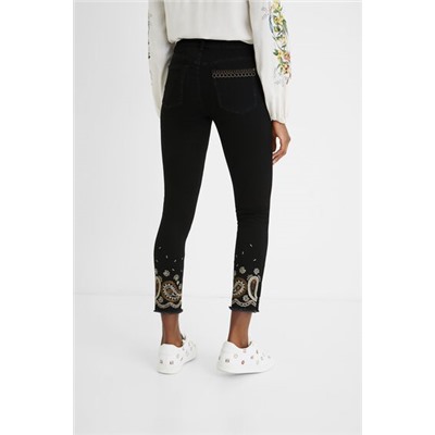 Pantalón tejano skinny tobillero