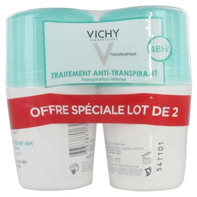 Vichy Antitranspirante Behandlung 48 Std Packung von 2 x 50 ml