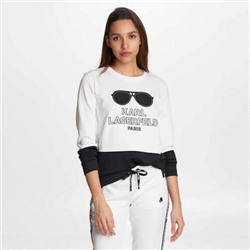 COLORBLOCK SUNGLASSES SWEATSHIRT