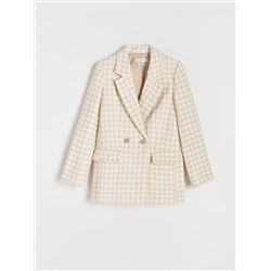 Blazer aus Wollmischung