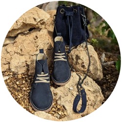 Ab. Zapatos 1619/2 New R · ANTRACITA+AB.Z · Pelle · Bary ser (650) marino АКЦИЯ