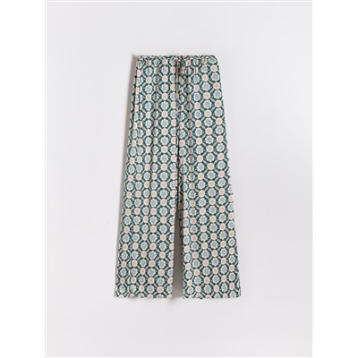 Gemusterte Hose