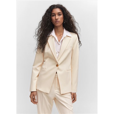 Americana traje entallada