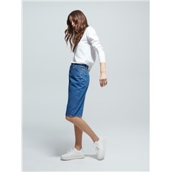 Bermuda-Shorts aus Denim