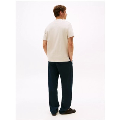 Embroidered Logo Interlock T-Shirt