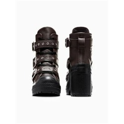 Chuck 70 De Luxe Heel Leather & Buckles