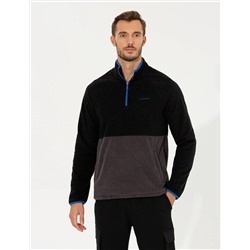 Siyah Regular Fit Sweatshirt