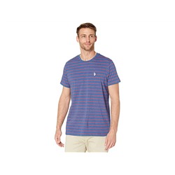 U.S. POLO ASSN. Thin Stripe Crew Neck Tee