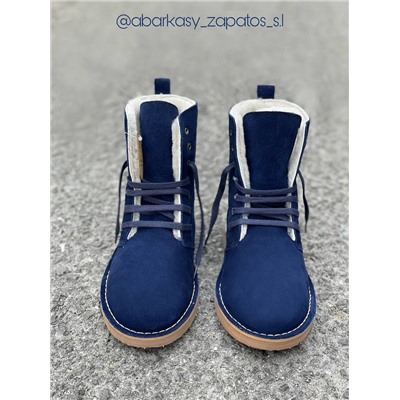 AB.Z. 27001/2 Azul — С ДВОЙНЫМИ ШНУРКАМИ