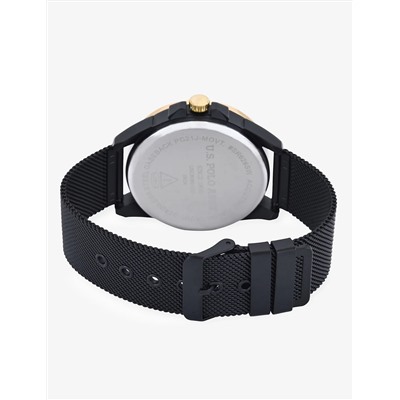 MEN'S TWO TONE MESH STRAP WATCH