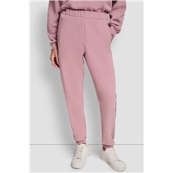 EXPLODED RHINESTONE VARISTY LOGO HIGH RISE RELAXED