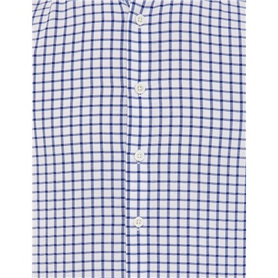 Lacivert Slim Fit Uzun Kollu Gömlek