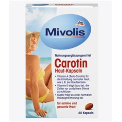 Carotin Haut-Kapseln 60 St., 16,2 g