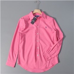 Женская льняная рубашка с длинными рукавами RALPH LAURE*N ОРИГИНАЛ!