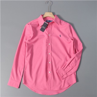 Женская льняная рубашка с длинными рукавами RALPH LAURE*N ОРИГИНАЛ!