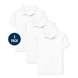 Boys Uniform Performance Polo 3-Pack