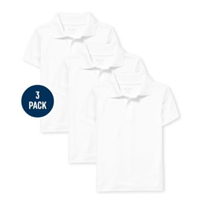 Boys Uniform Performance Polo 3-Pack