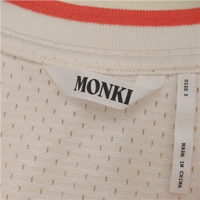 Майка с перфорацией  Monk*i  Экспорт