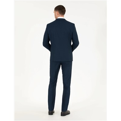 Lacivert Slim Fit Takım Elbise