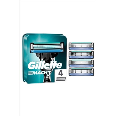 Gillette, Mach3 Yedek Tıraş Bıçağı 4'lü