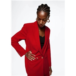 Americana estructurada solapas  -  Mujer | MANGO OUTLET Melilla