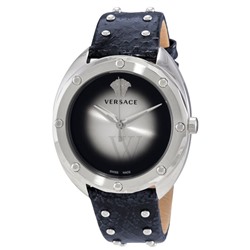 VEBM00118 Women's Shadov (Elaphe) Leather Silver / Silver Dial Watch