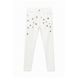 Pantalón vaquero skinny tobillero