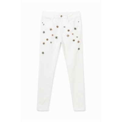 Pantalón vaquero skinny tobillero