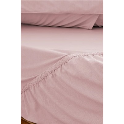İlus Bambu Tek Kişilik Comforter Set - Pudra