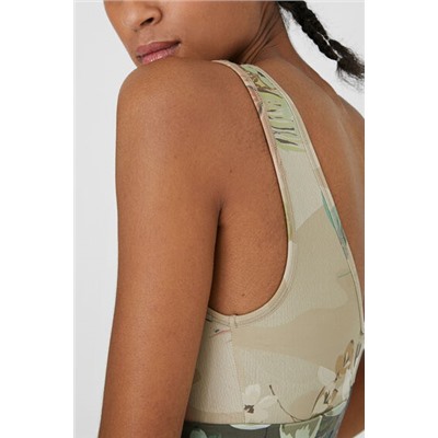 Top deporte camuflower