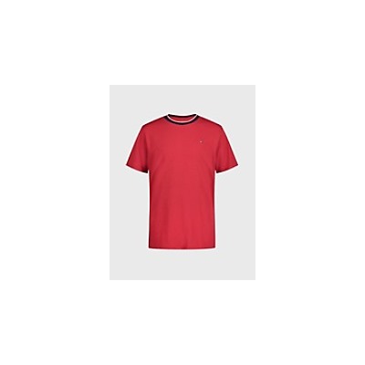 TOMMY HILFIGER BIG KIDS' RINGER T-SHIRT